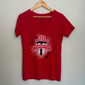 Adidas Toronto FC Graphic V-Neck Tee